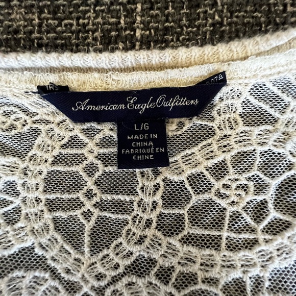Ladies knit & lace cardigan - Picture 3 of 3